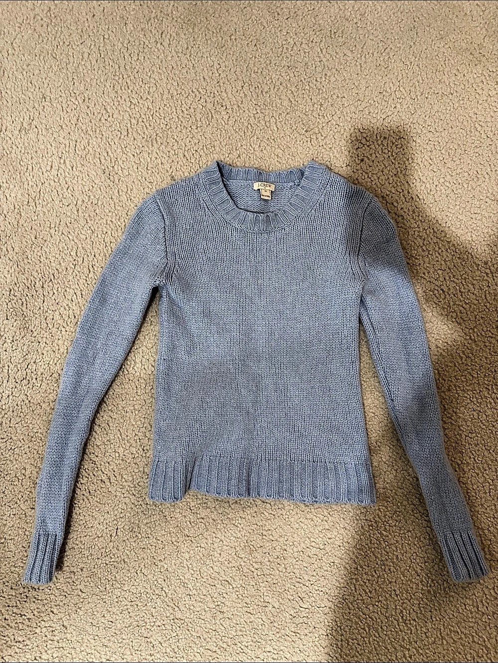 J.Crew Blue Crewneck Sweater